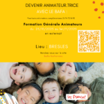 BAFA – Formation Générale à Bresles dans l'Oise