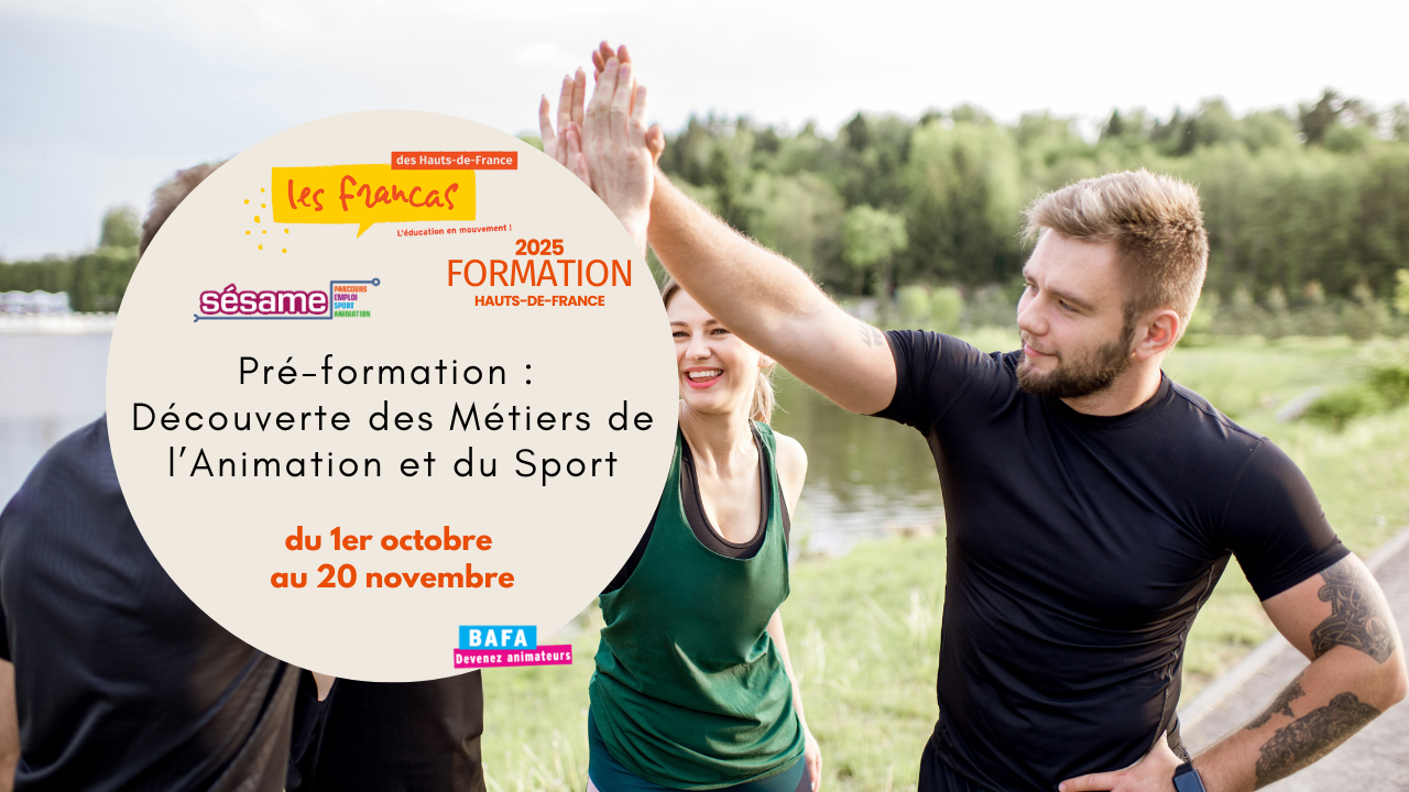 Pré-formation :  Découverte des Métiers de l’Animation et du Sport