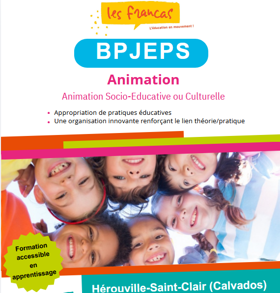Nouvelle session BPJEPS ASEC Francas dans le Calvados